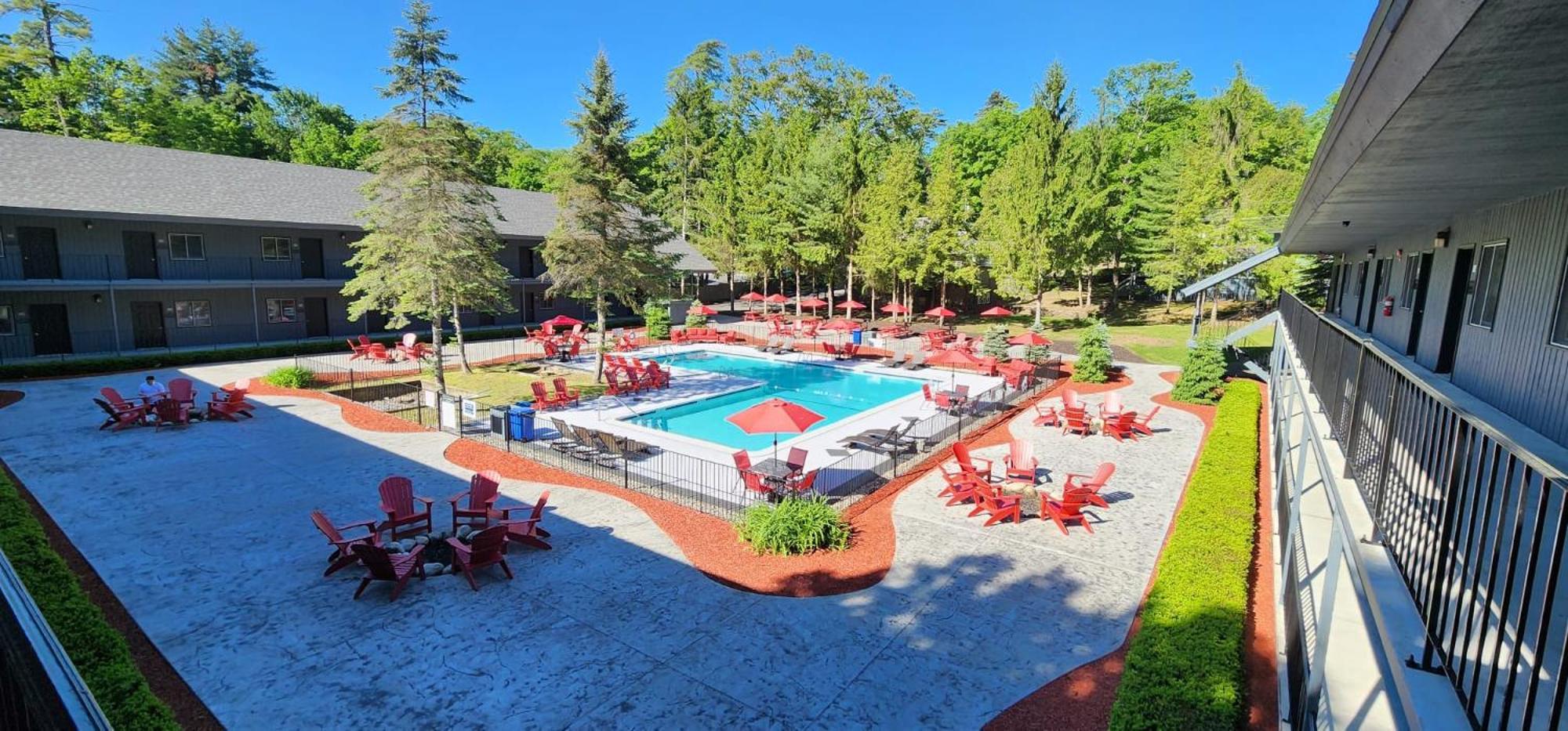 The Stone Gate Resort Lake George Eksteriør bilde